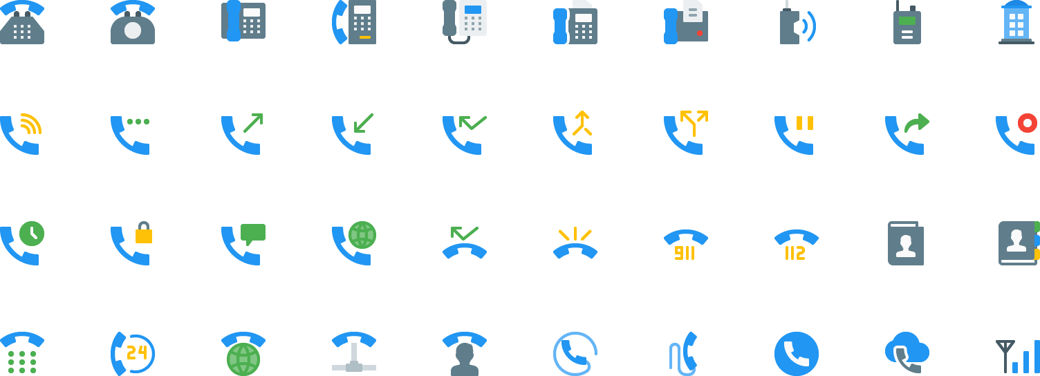 Preview – Pixel Icons collection for websites & Apps